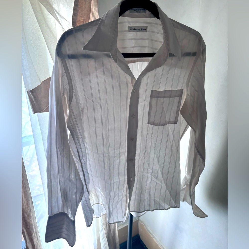 Men’s Christian Dior Button Down